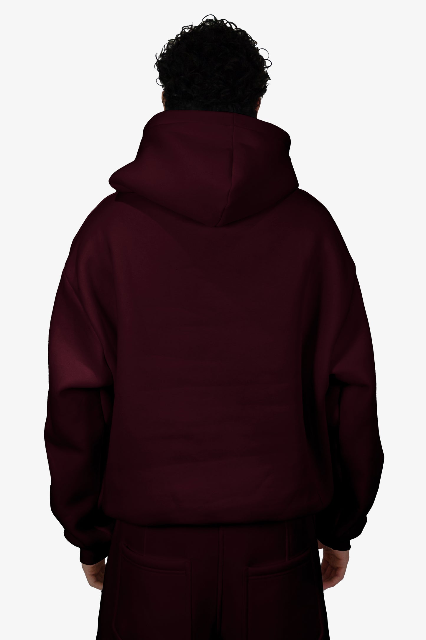 Box Logo Hoodie - Bordeaux