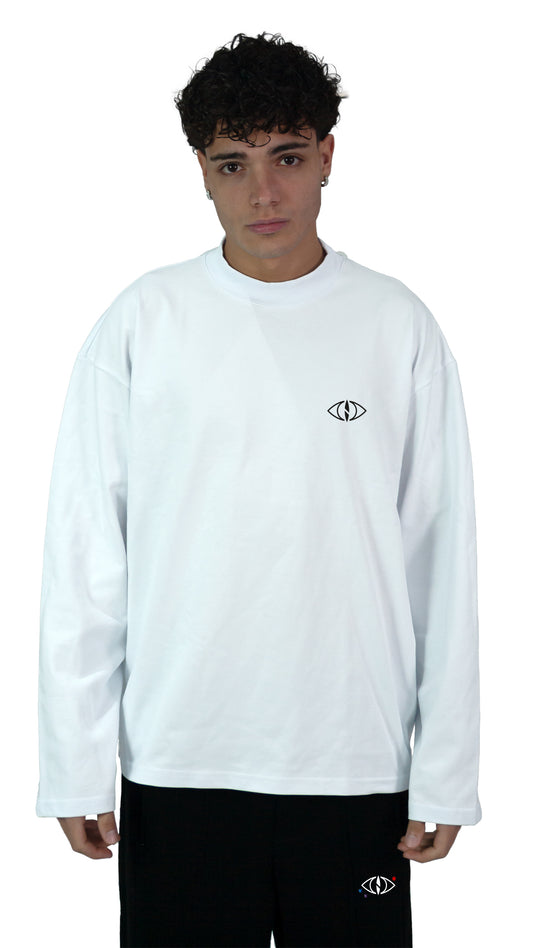 Big Fish Longsleeve - White