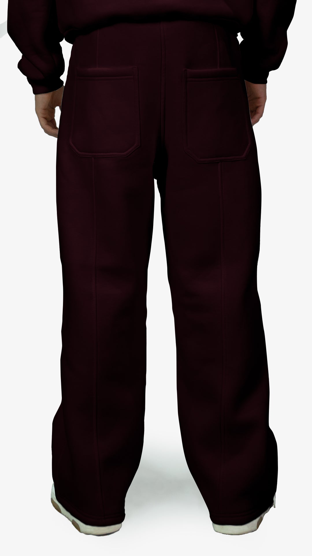 Wired pants - Bordeaux