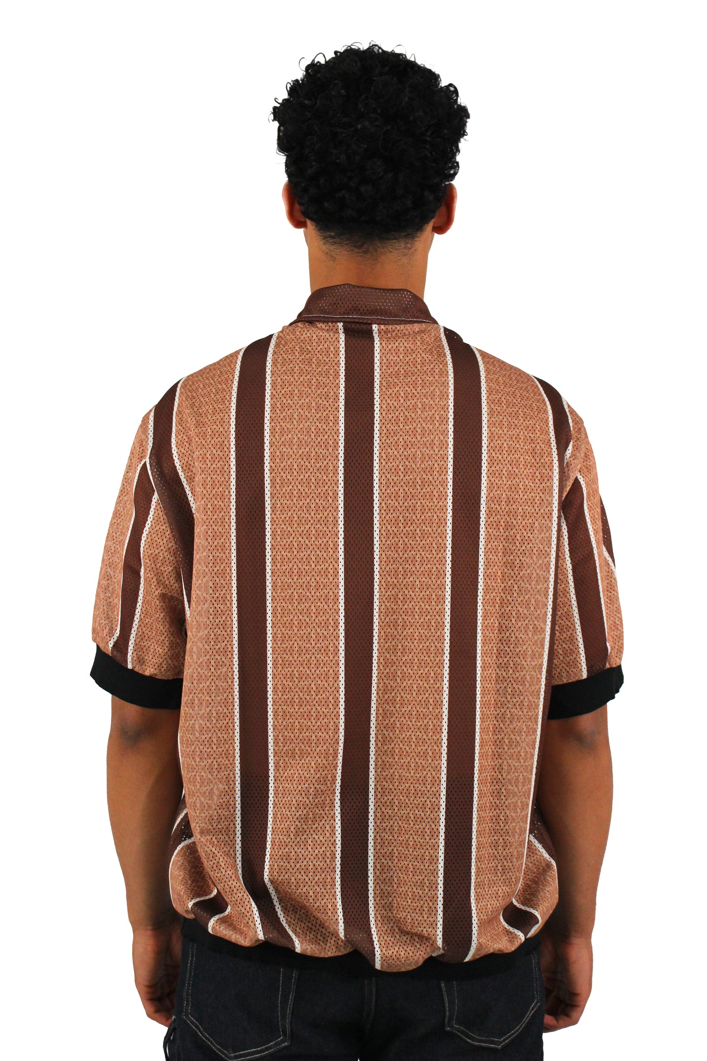 Shirt Bowling Marrone