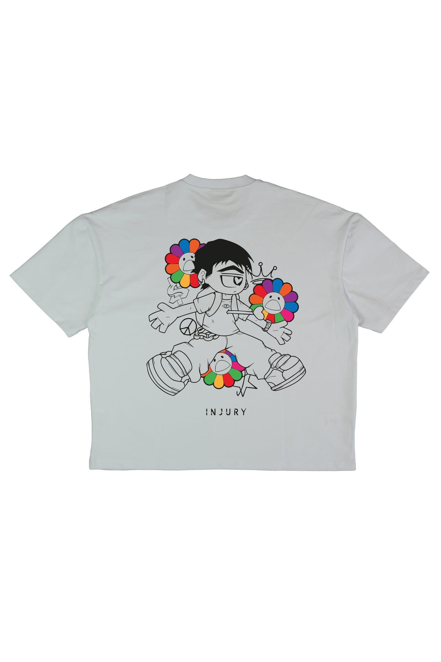 T-Shirt Flower - White