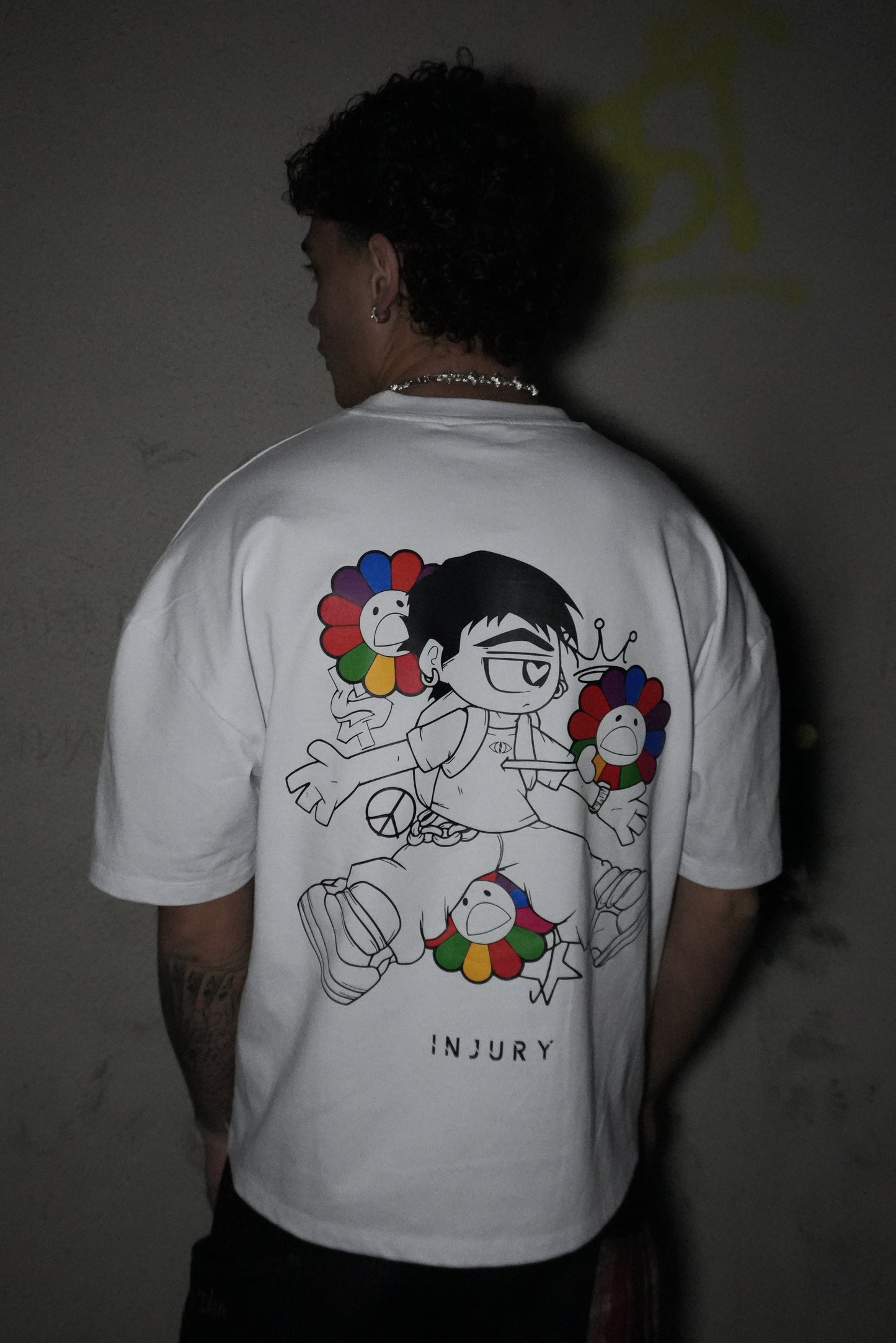 T-Shirt Flower - White