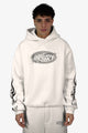 World Boxy Hoodie - White