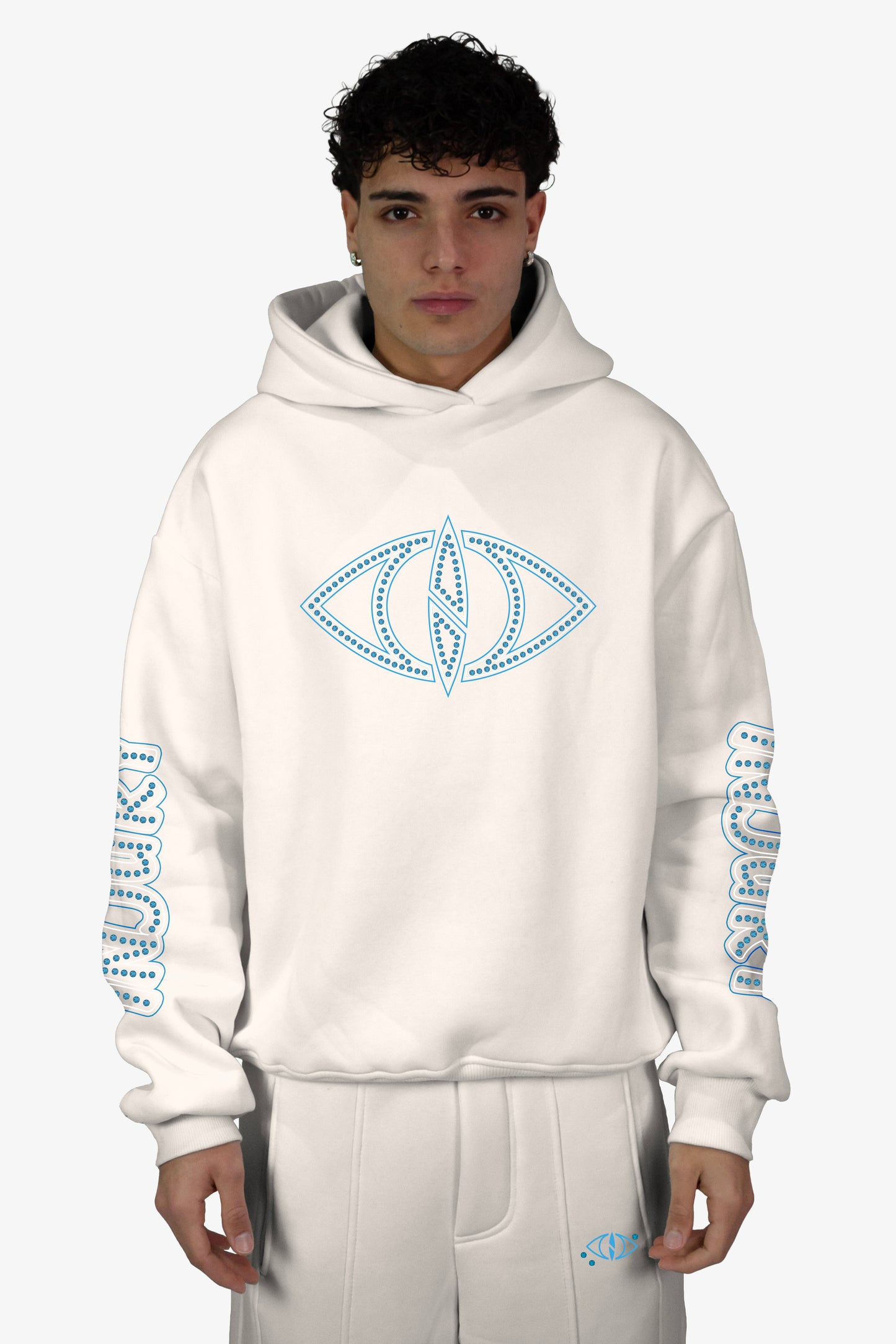 Diamond Hoodie - White