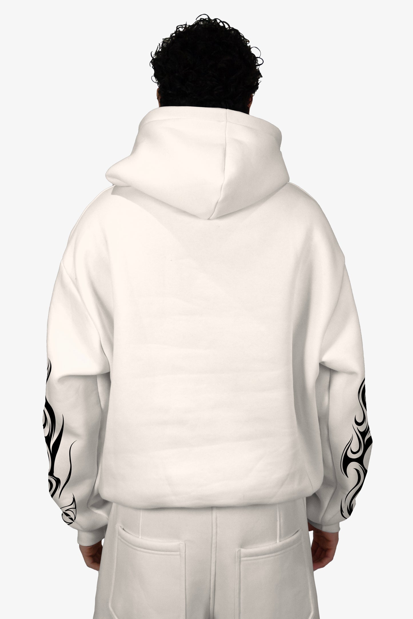 World Boxy Hoodie - White