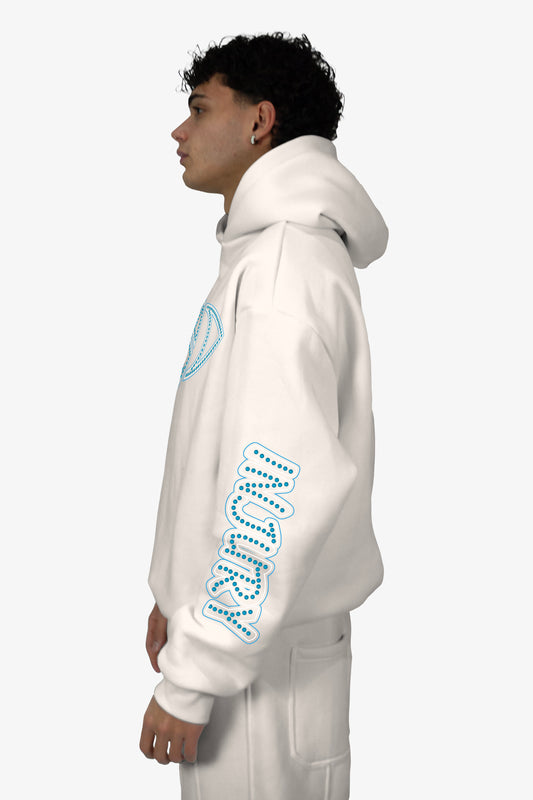 Diamond Hoodie - White