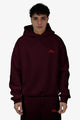 Box Logo Hoodie - Bordeaux