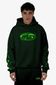 World Boxy Hoodie - Green