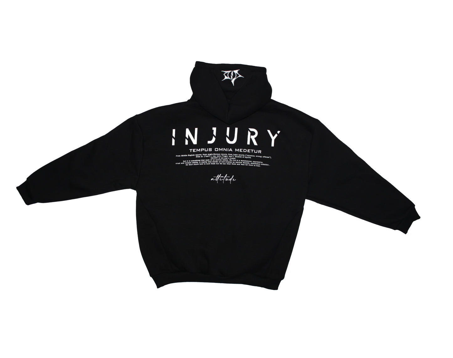 Hoodie "Box Logo" Nero