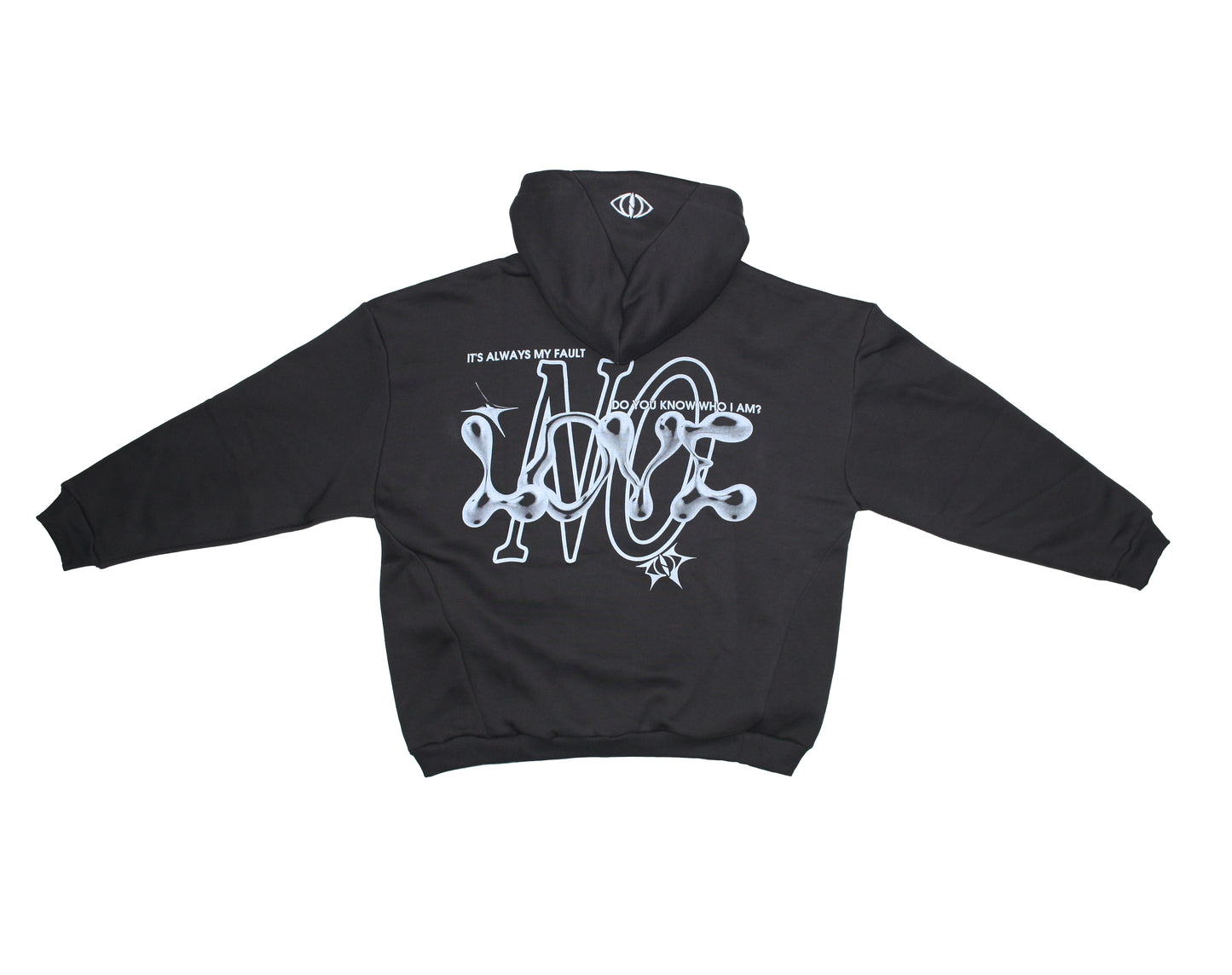 Hoodie "No Love" Celeste