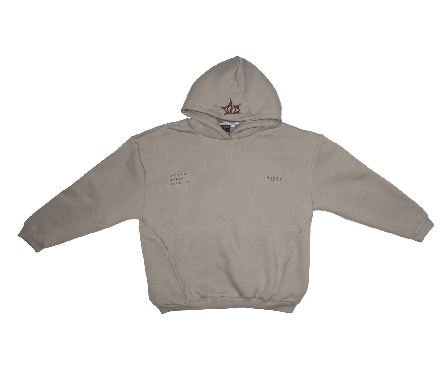 Hoodie "Madness" Beige