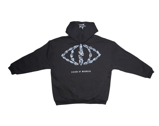 Hoodie "Madness" Grigio