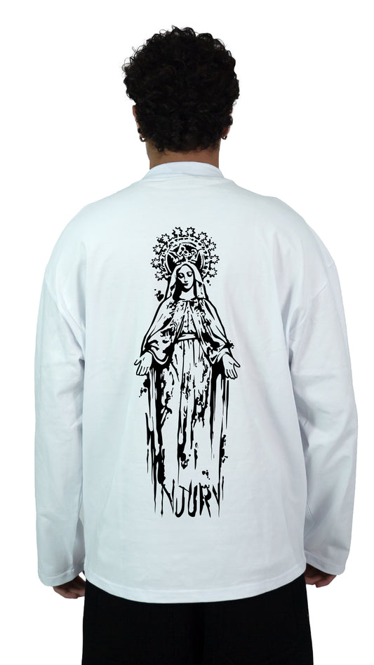 Madonna Longsleeve - White