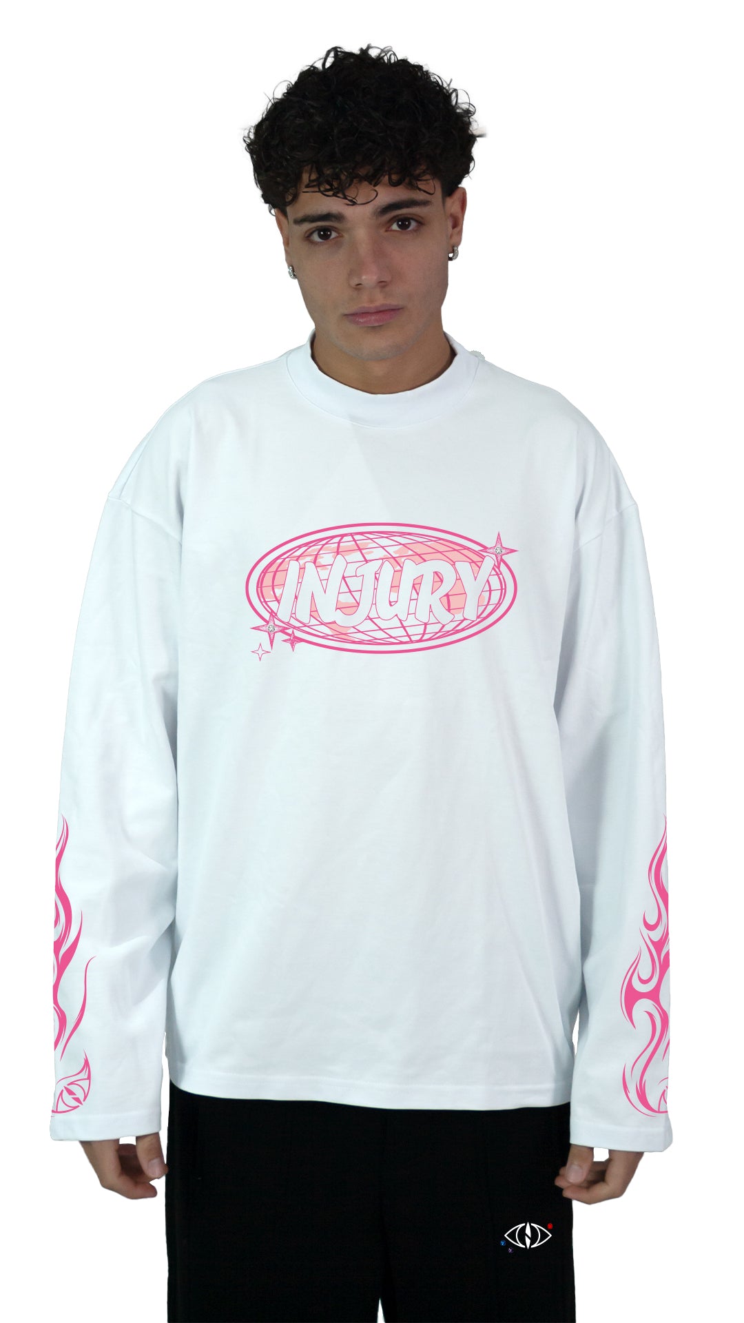World Longsleeve - White