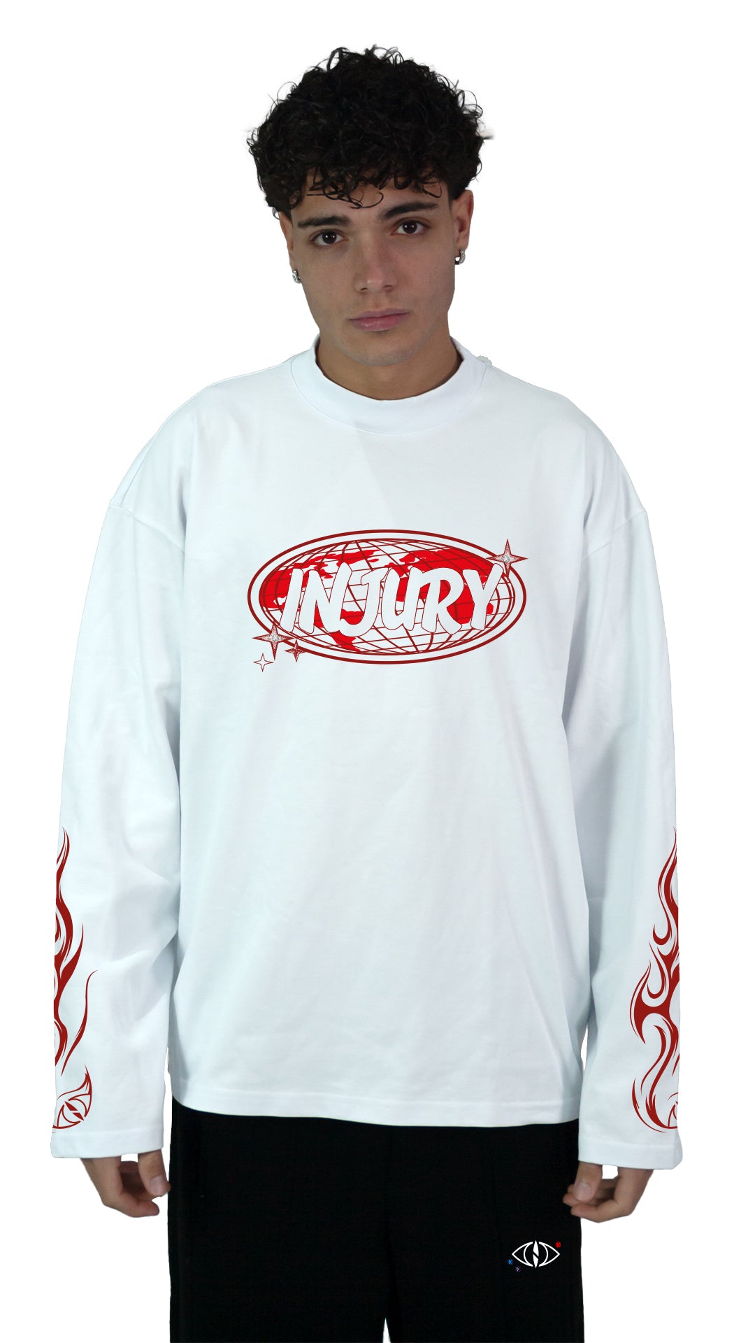 World Longsleeve - White