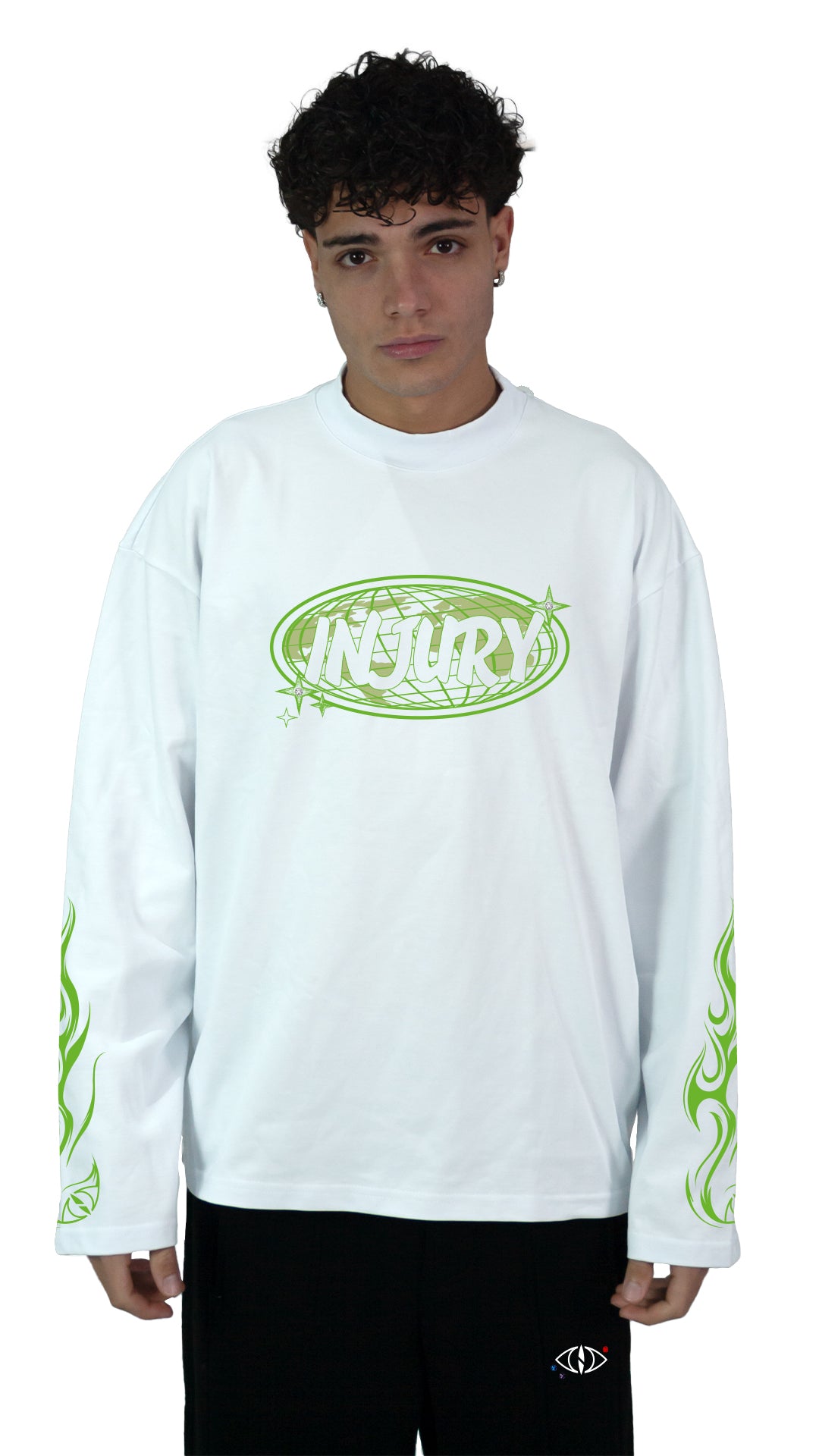 World Longsleeve - White