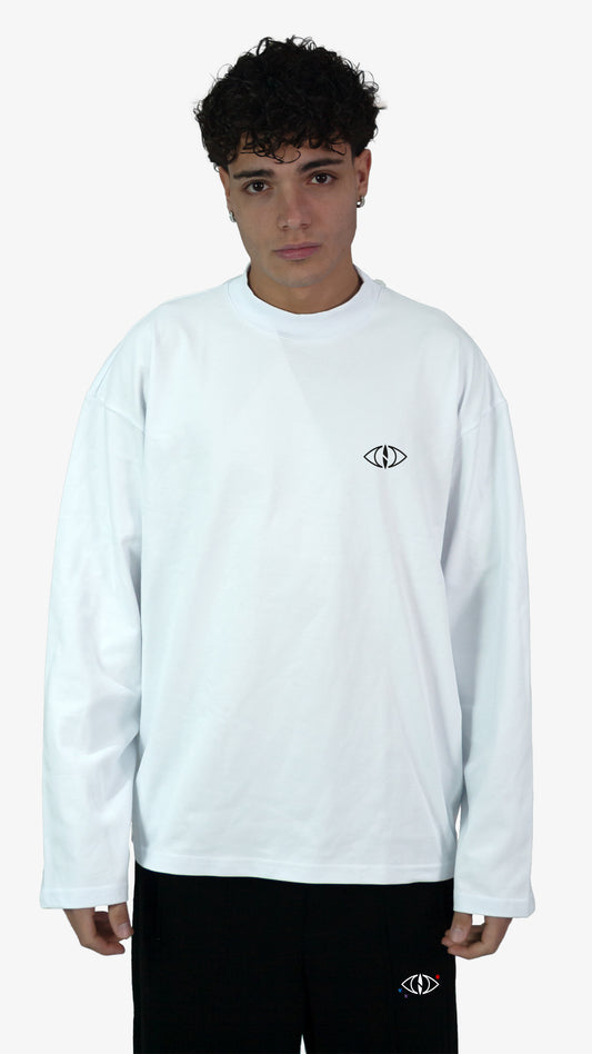 Big Fish Longsleeve - White