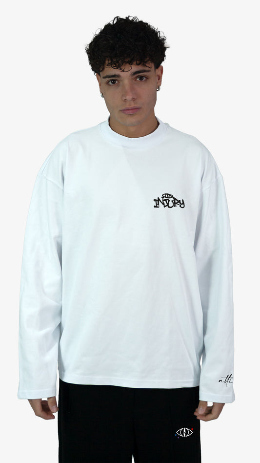 Madonna Longsleeve - White
