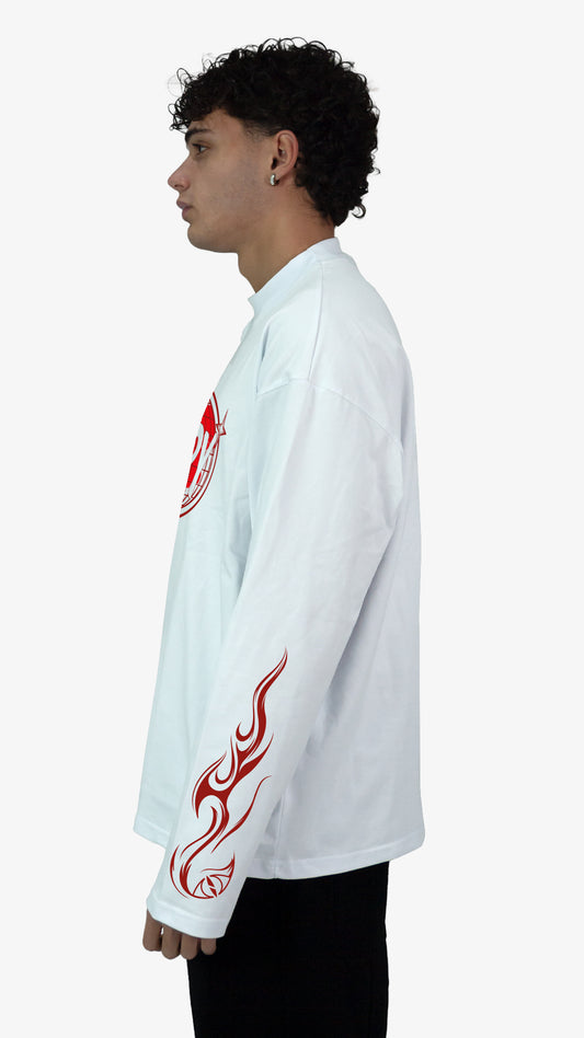 World Longsleeve - Red