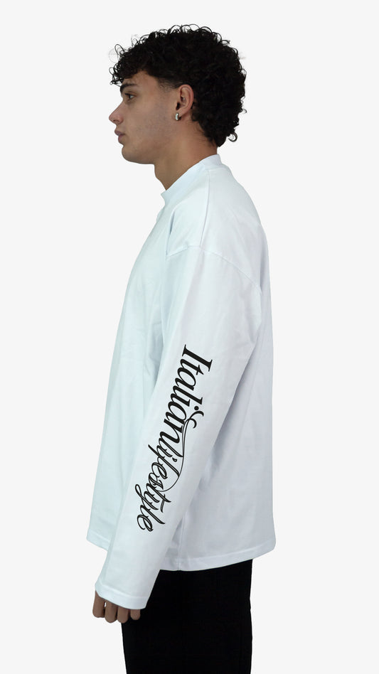 ItalianCulture Longsleeve - White