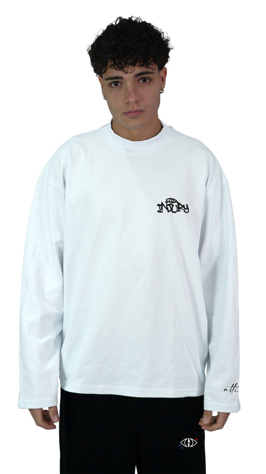 Madonna Longsleeve - White