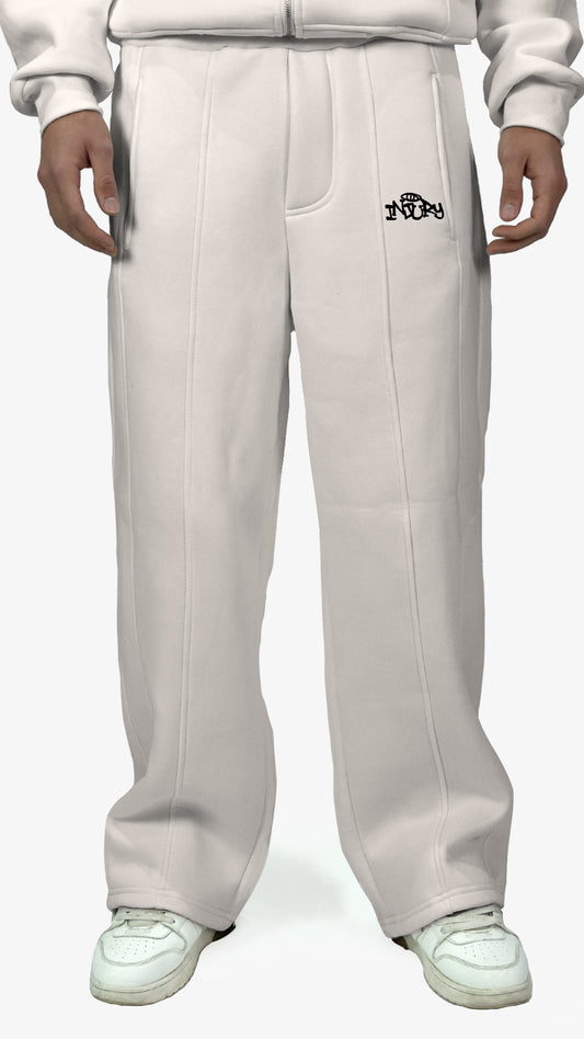 Box Logo pants - White