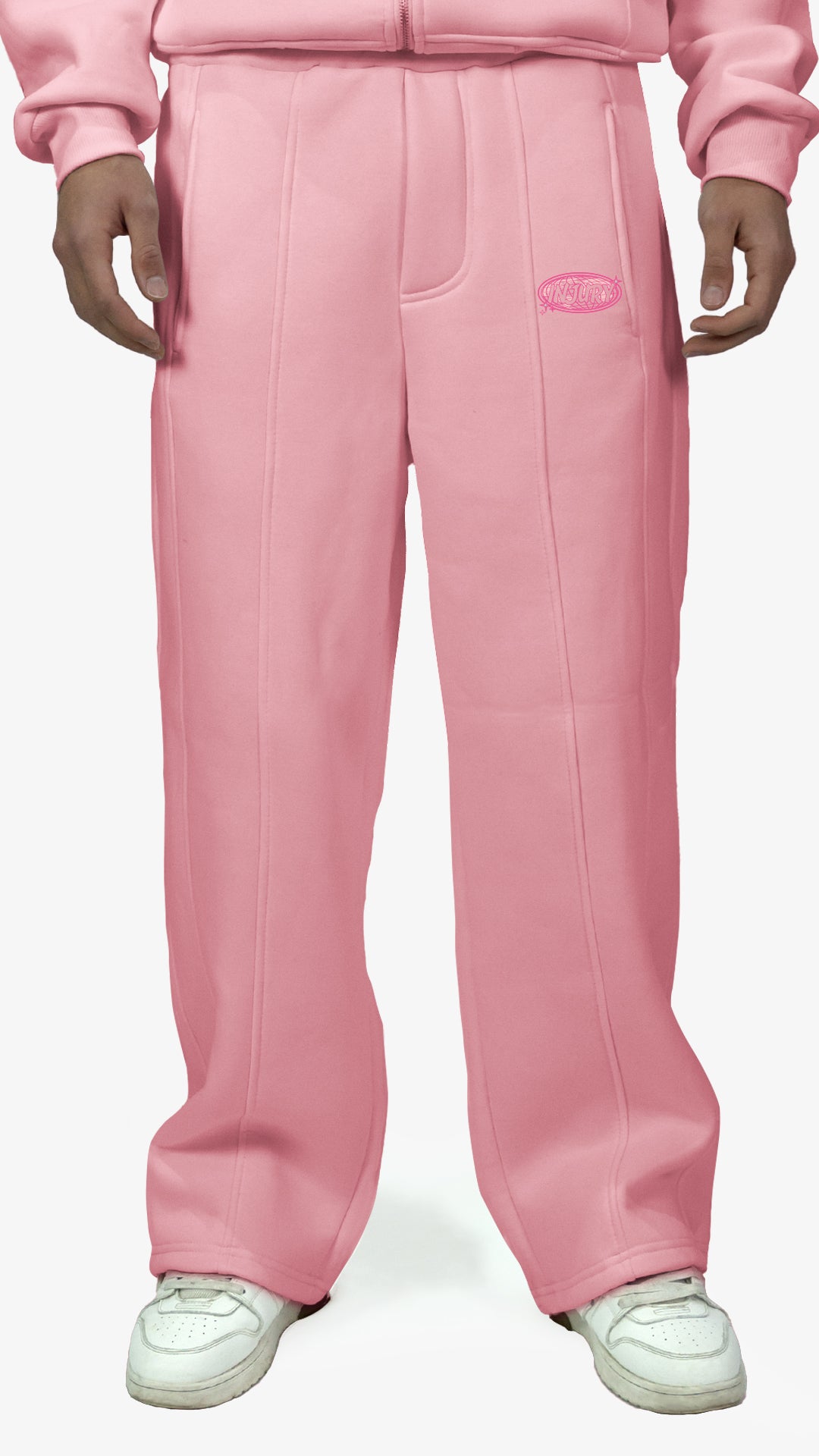 World pants - Baby Pink